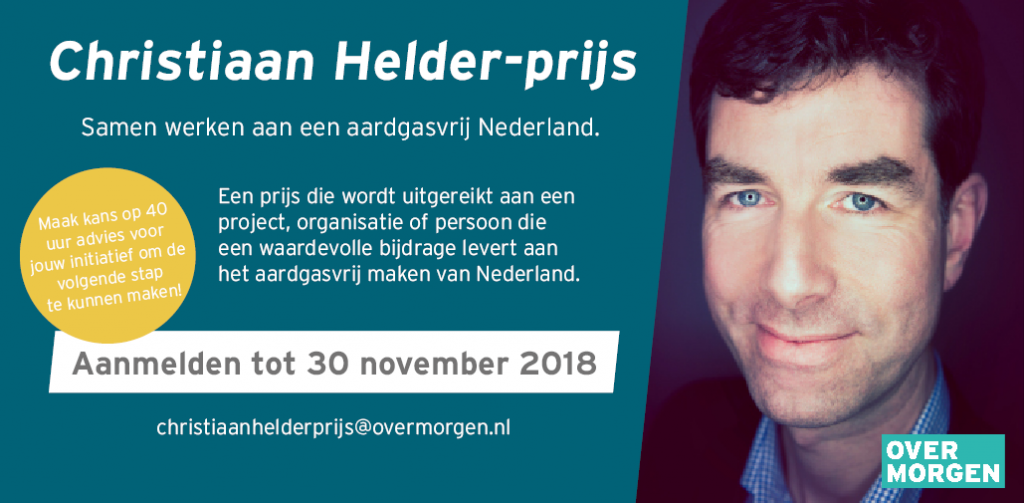 Dag van de Duurzaamheid: win de Christiaan Helder-prijs!
